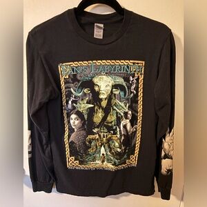 Graveyard Goods Pan's labyrinth LS black tee